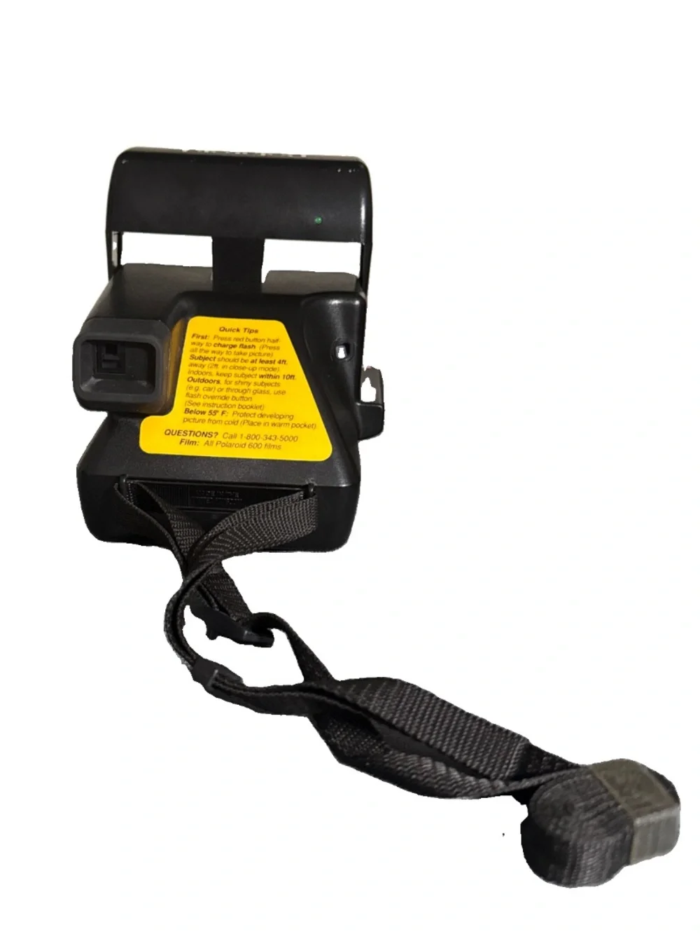 Polaroid Job Pro 2 Instant Film Camera 600 Vintage with Neck Strap
